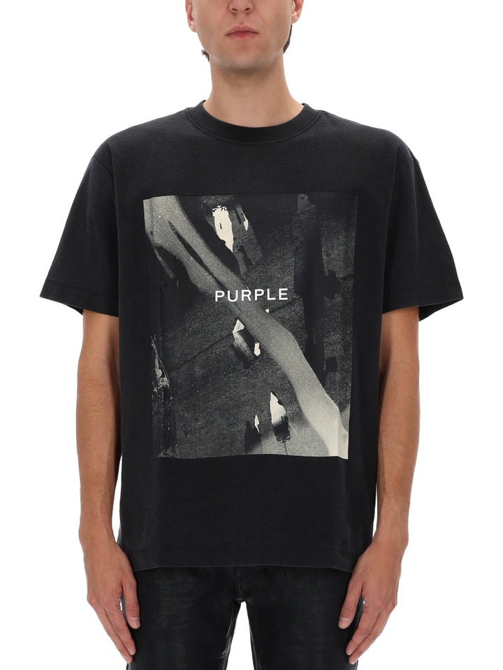 Purple Brand T shirt - Black | 85a65010bbec5be7ec840739cbc3987547d2f552