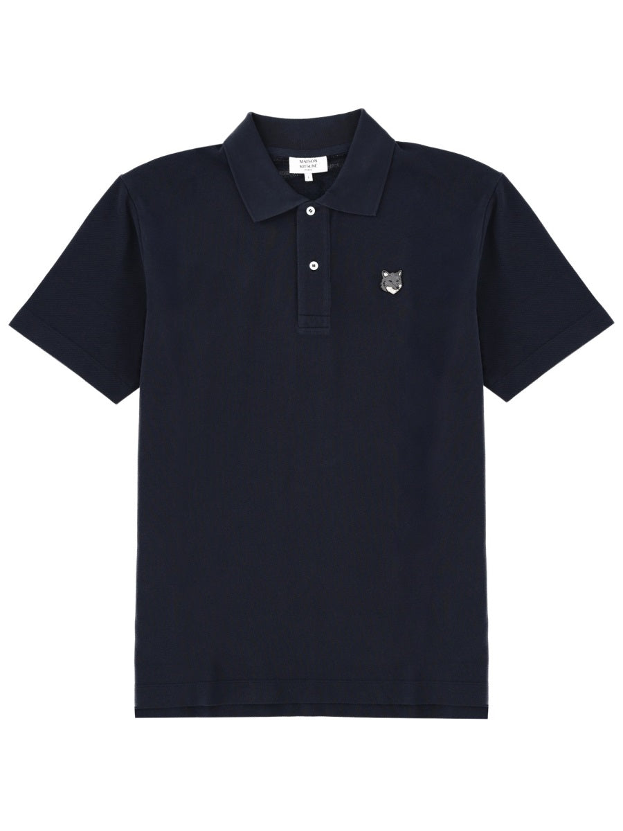 Maison Kitsuné Polo - Blu | Wanan Luxury