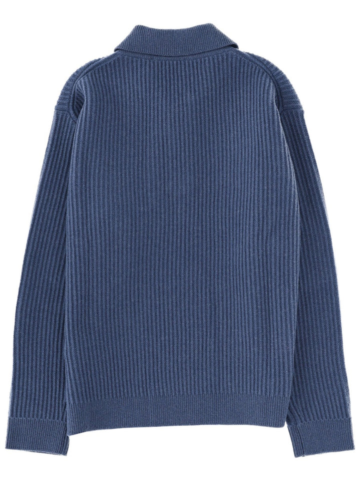 Maison Kitsuné Polo - Blu | Wanan Luxury