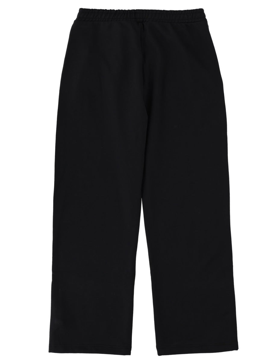 Marine Serre Pantaloni - Nero | Wanan Luxury