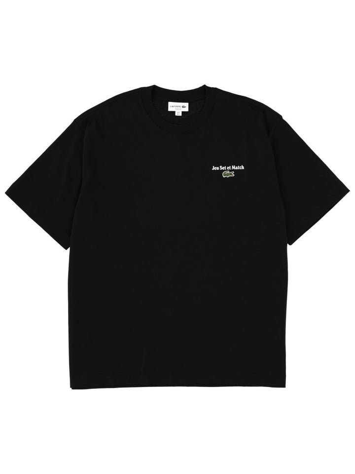 Lacoste T shirt - Nero | Wanan Luxury