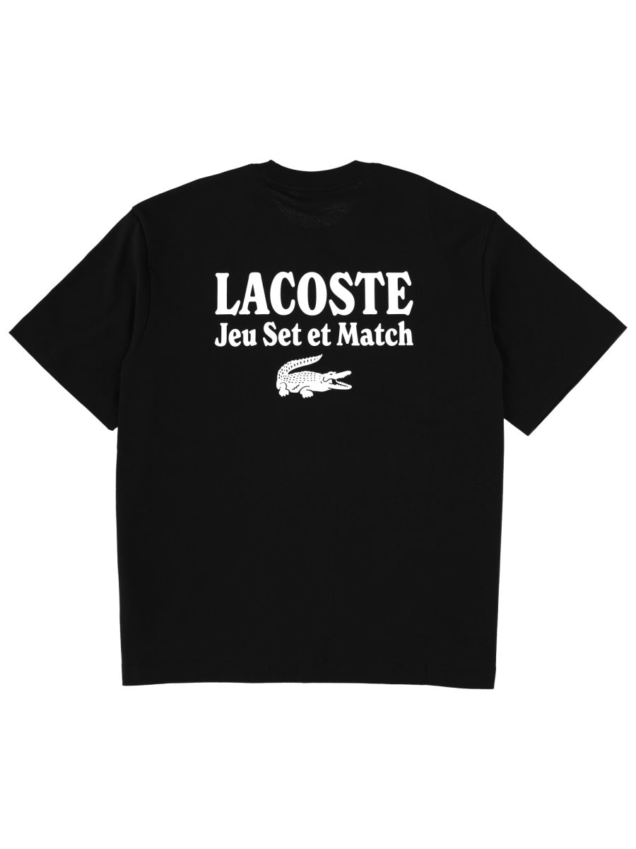 Lacoste T shirt - Nero | Wanan Luxury