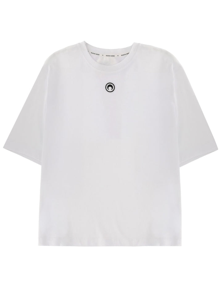 Marine Serre T shirt - Bianco | Wanan Luxury