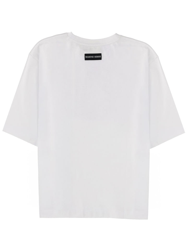 Marine Serre T shirt - Bianco | Wanan Luxury