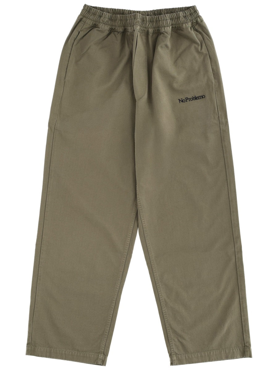 NO PROBLEMO Pantaloni - Verde | Wanan Luxury