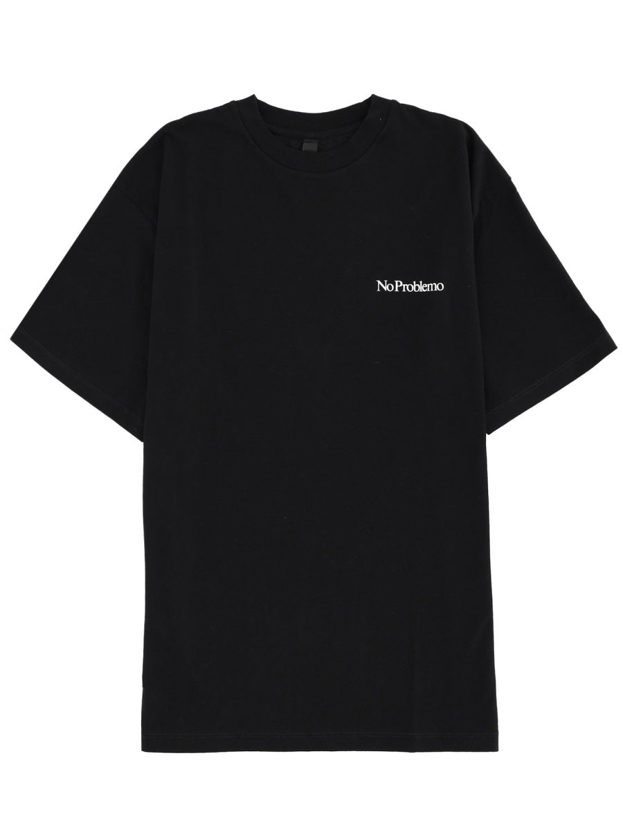 NO PROBLEMO T shirt - Nero | Wanan Luxury