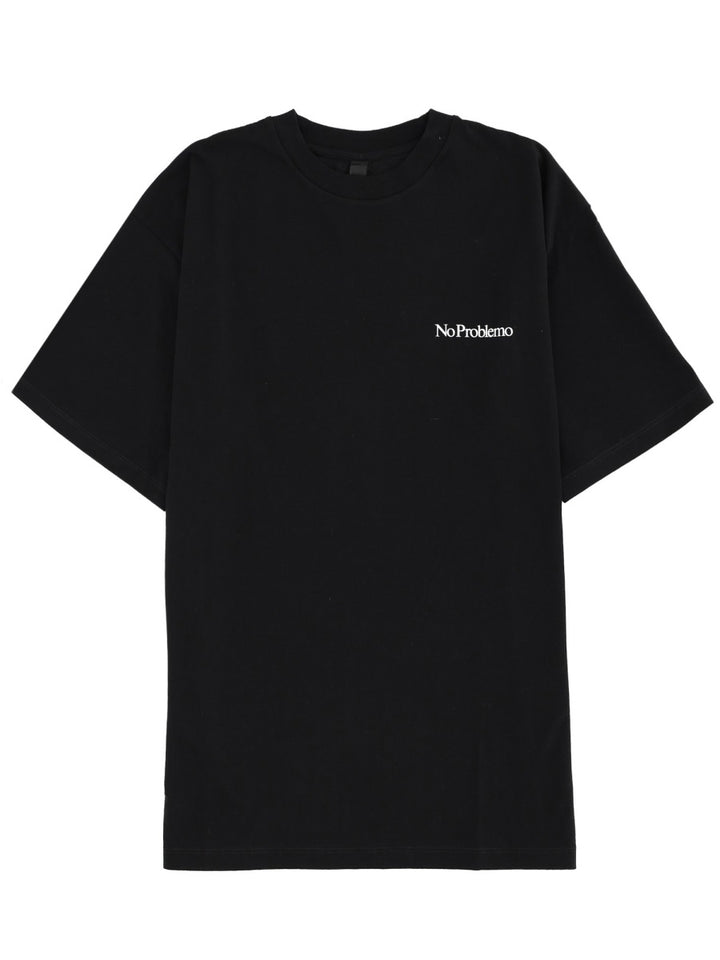 NO PROBLEMO T shirt - Nero | Wanan Luxury