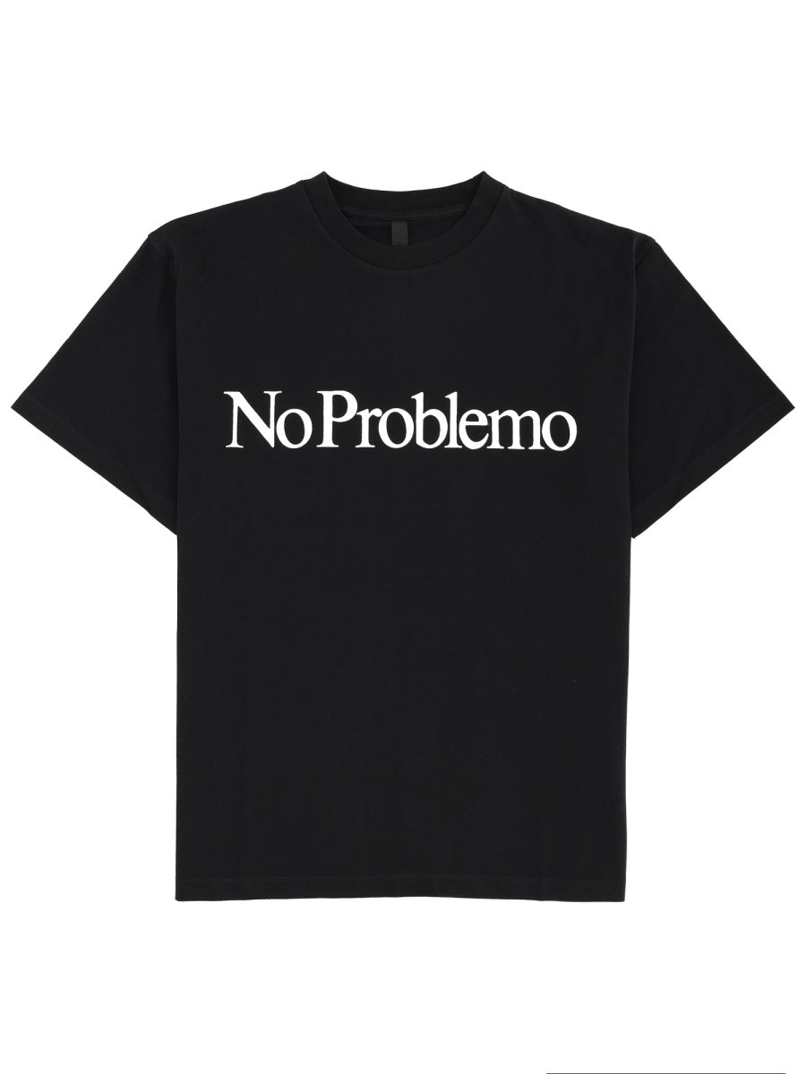 NO PROBLEMO T shirt - Nero | Wanan Luxury