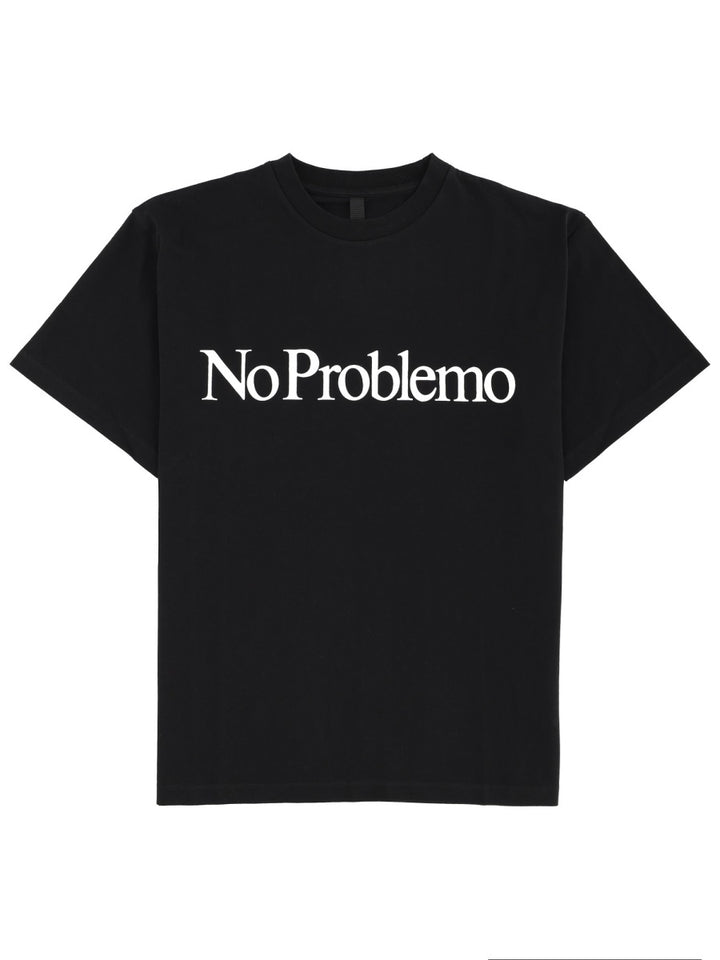 NO PROBLEMO T shirt - Nero | Wanan Luxury