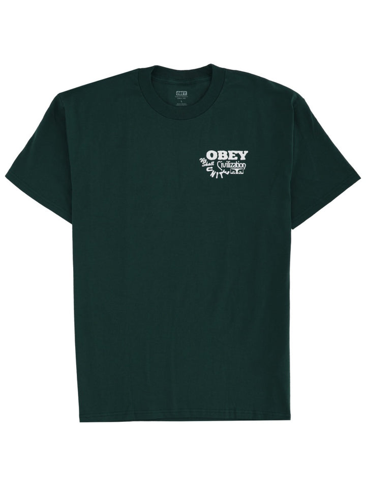 Obey T shirt - Verde | Wanan Luxury