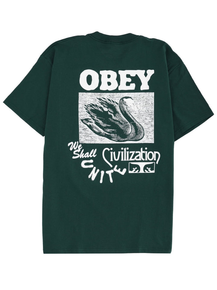 Obey T shirt - Verde | Wanan Luxury