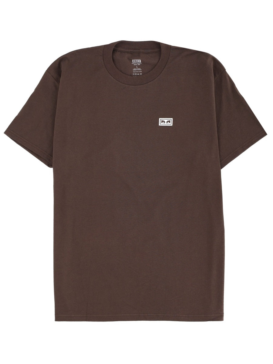 Obey T shirt - Marrone | Wanan Luxury