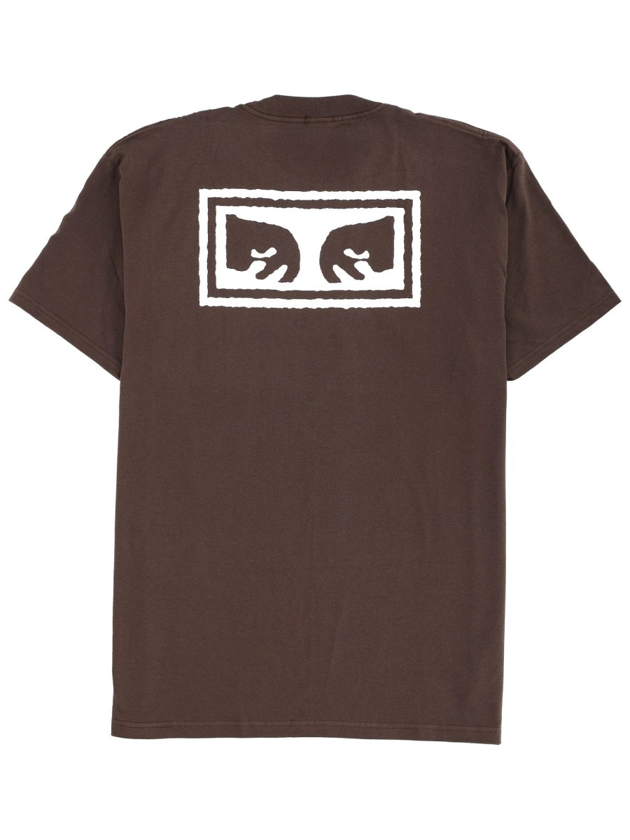 Obey T shirt - Marrone | Wanan Luxury