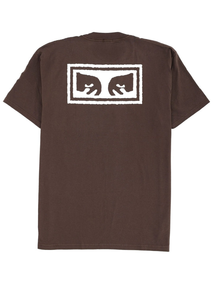 Obey T shirt - Marrone | Wanan Luxury