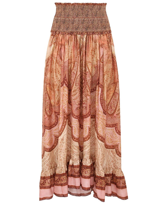 "Wanderlust" Long Skirt