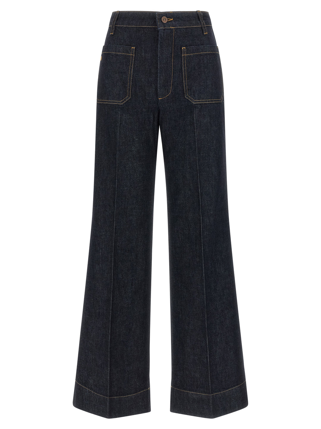 Victoria Beckham Alina Jeans - Blu | 885c10b0838f214995e2e962d461ce0e116436aa