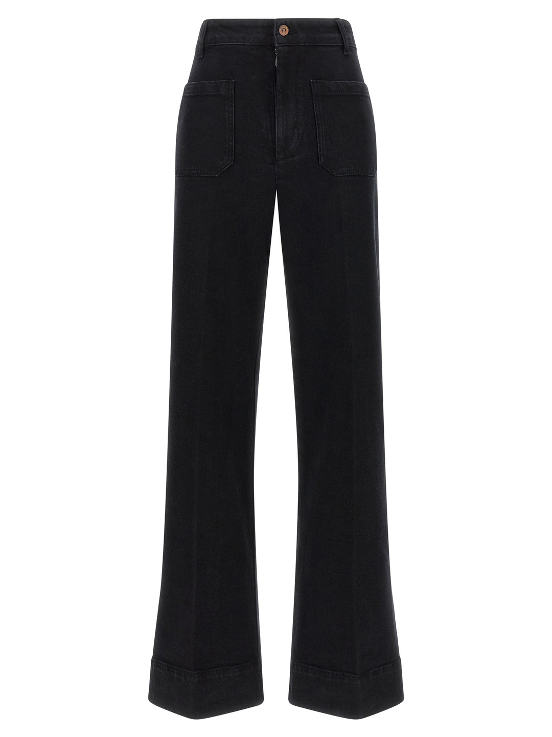 Victoria Beckham Alina Jeans - Nero | 87e0be6f0ce9616d3fd6f52c8b19f3bac983e92f
