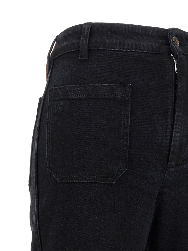 Victoria Beckham Alina Jeans - Nero | ebb50792518483ad23f145f00824c19dbd16d2cb