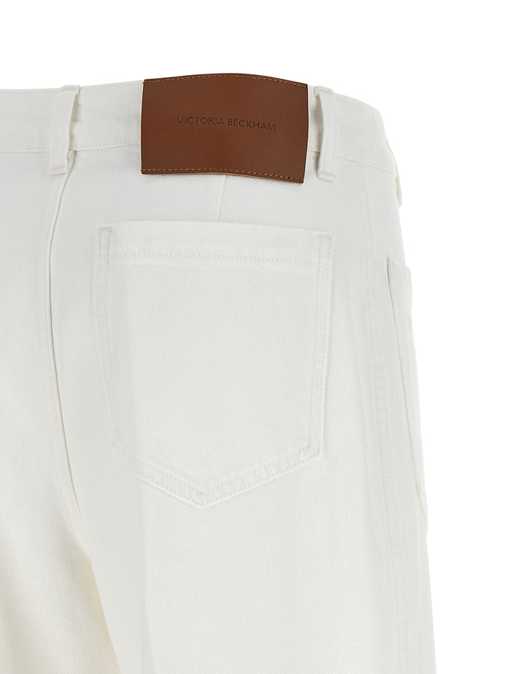 Victoria Beckham Alina Jeans - Bianco | 4994c691e465ca67c4968dce5b26dfcdd25e02cc