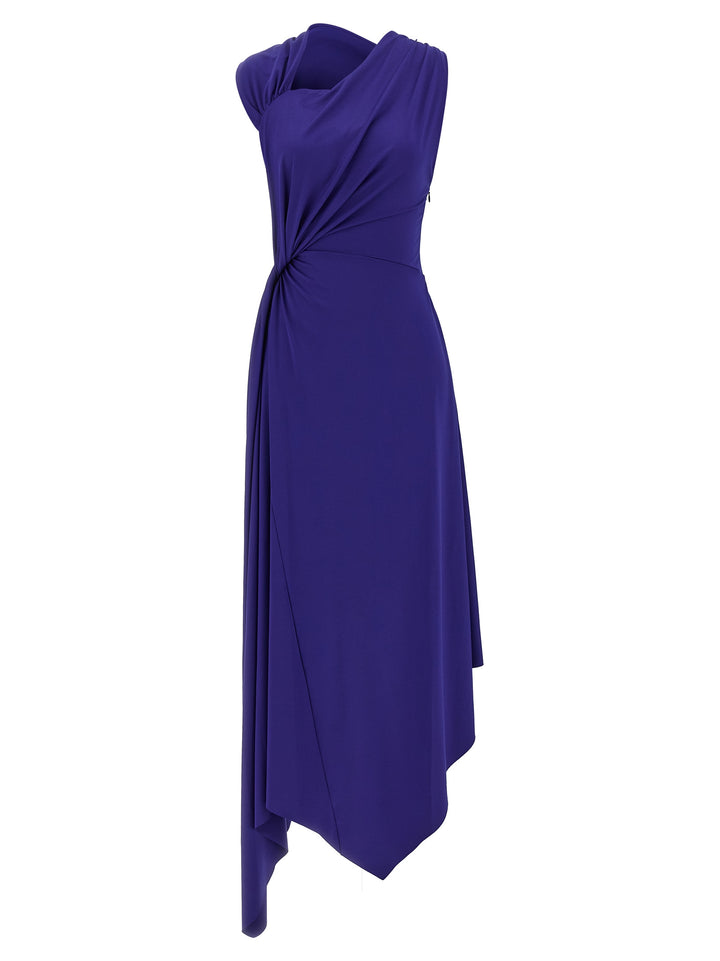 Victoria Beckham Fluid Drape Abiti - Blu | c81f4578b1981af422f4656339c38224924c506f