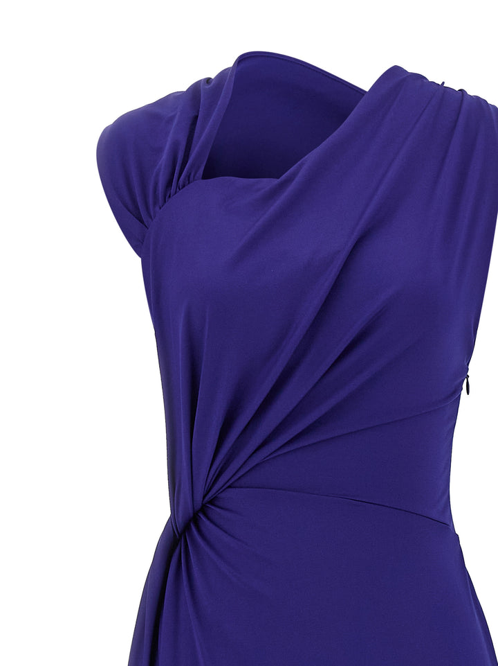 Victoria Beckham Fluid Drape Abiti - Blu | 714d5bc4c148dadaad358a465cf2a8a416284e81