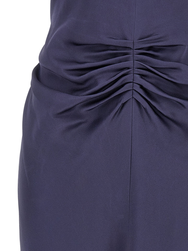 Victoria Beckham Isabella Abiti - Viola | 146606b31bbcd8afe95075145594ab6dd994863d