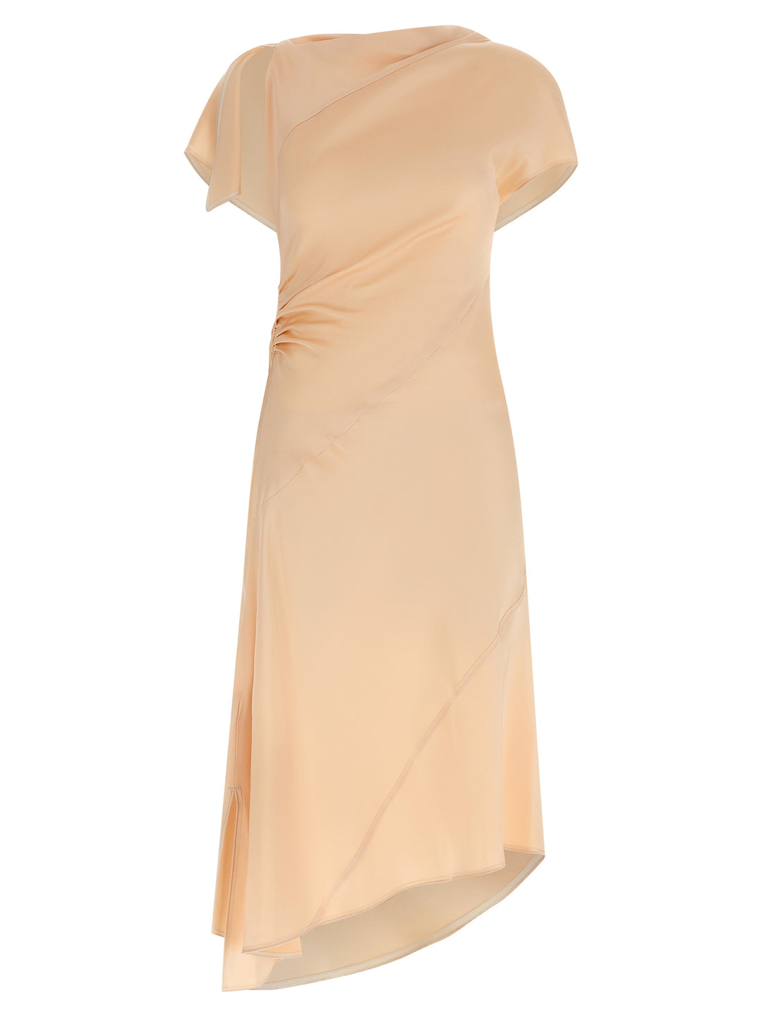 Victoria Beckham Asymmetric Twist Abiti - Rosa | 4c47c9df6b815bdb3c8ce846c3b72bc28f430967