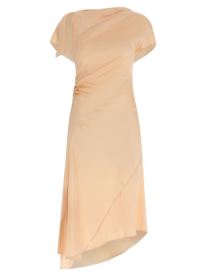 Victoria Beckham Asymmetric Twist Abiti - Rosa | 4c47c9df6b815bdb3c8ce846c3b72bc28f430967