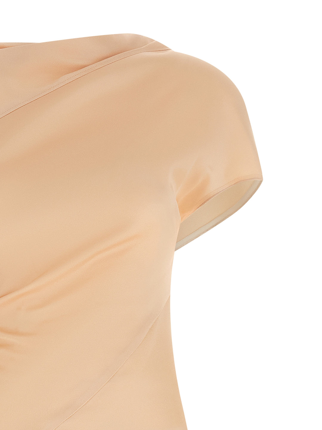 Victoria Beckham Asymmetric Twist Abiti - Rosa | d19773cefe1f4237d8f70e947dc38382f8733d95