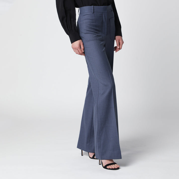 Victoria Beckham Pantaloni - Blu | af3c5d043b031e244b1f41bd262e8b7017f93e67