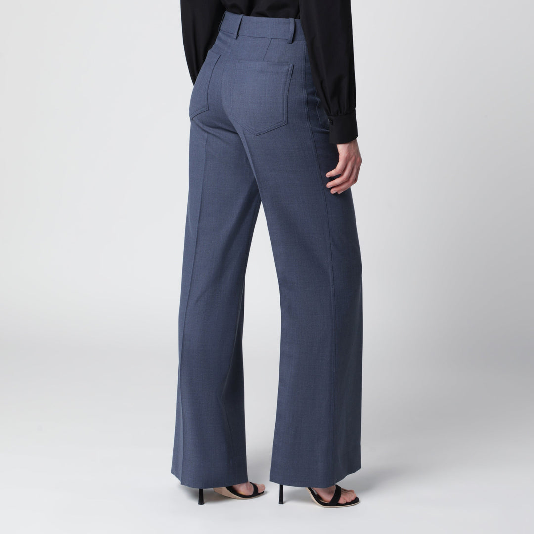 Victoria Beckham Pantaloni - Blu | 428424c06b463fe88677e228b517889fc07e971c