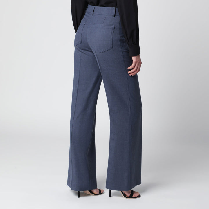 Victoria Beckham Pantaloni - Blu | 428424c06b463fe88677e228b517889fc07e971c