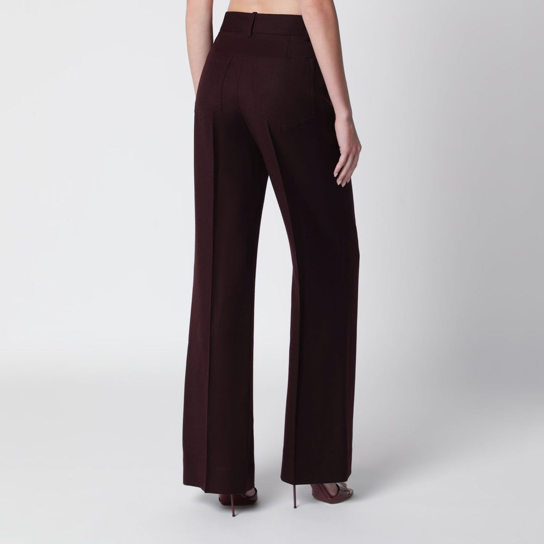 Victoria Beckham Pantaloni - Marrone | 1292dbc4b11f44be8661895d353b72dba251783b