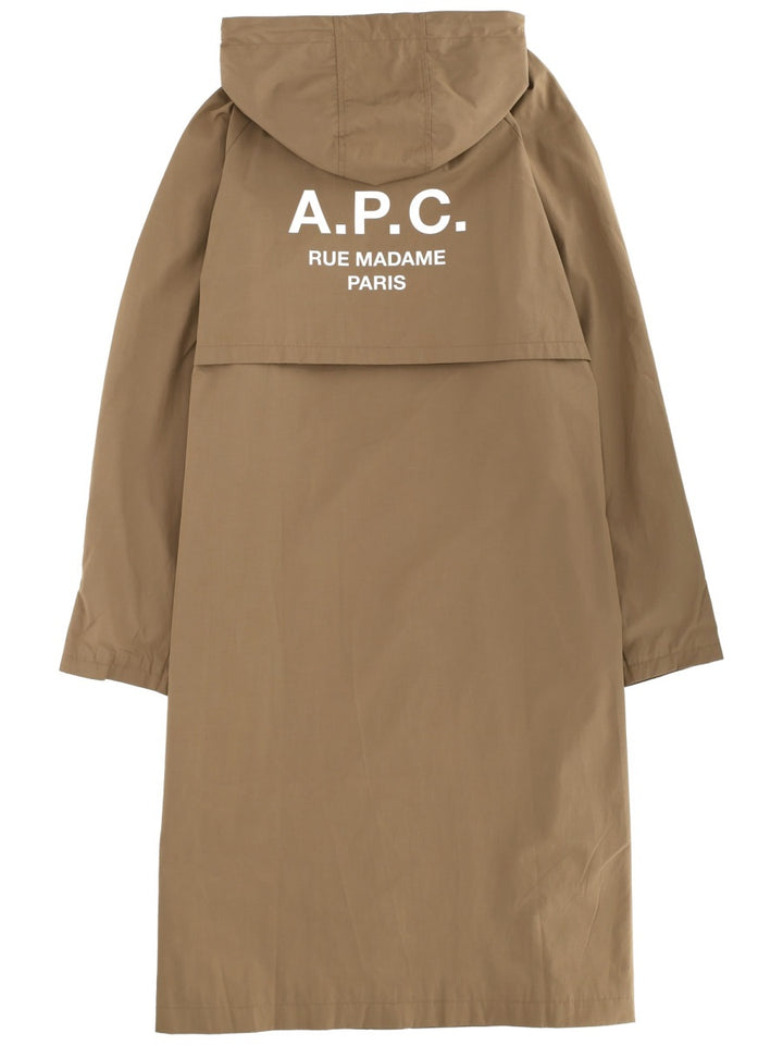 A.P.C. Trench e Impermeabili - Brown | f869789b0d7ede63a43565b10207d6c6e0abd367