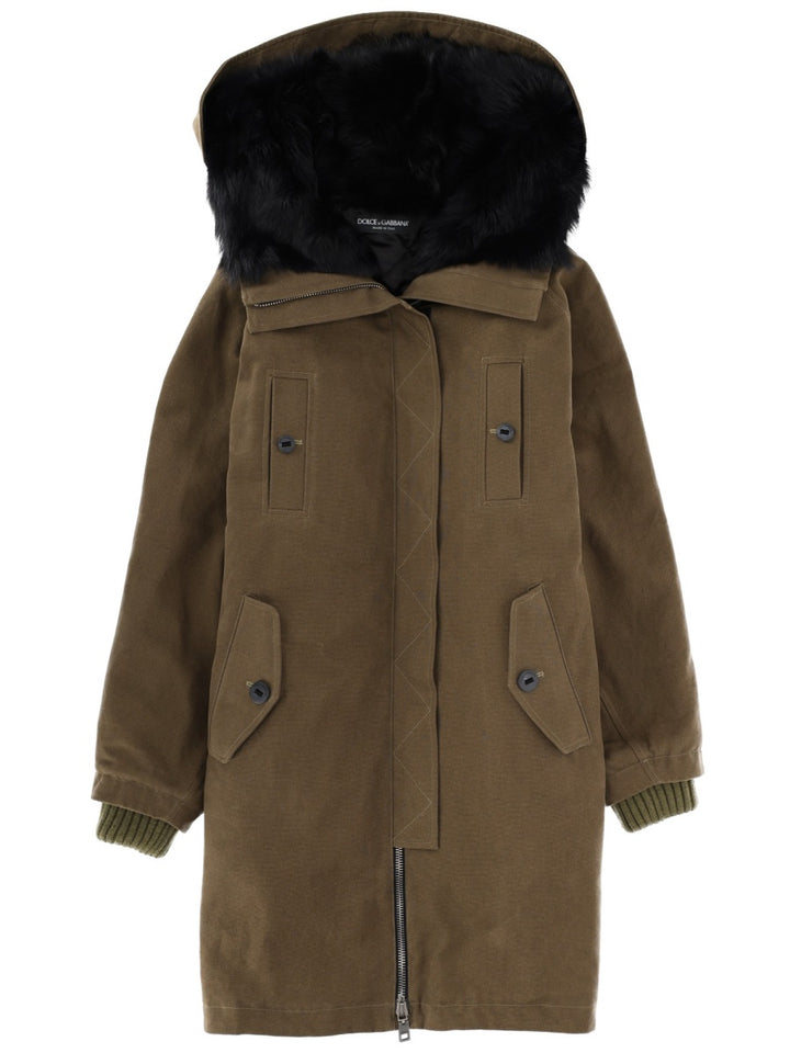 Dolce & Gabbana Trench e Impermeabili - Green | 05ce34cb1772368df60f67287c69ce75ba5efda1