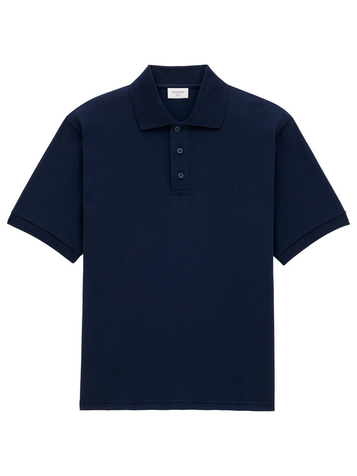 Saint Laurent Paris Polo - Blu | 5ad4e10046d4e49acb243b97284fac767cc6b386