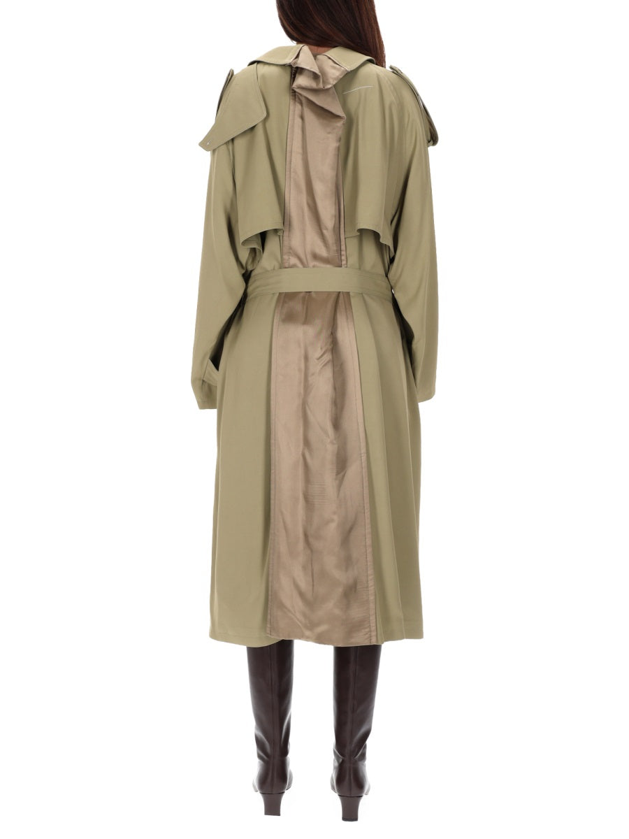 MM6 Maison Margiela Trench e Impermeabili - Beige | Wanan Luxury