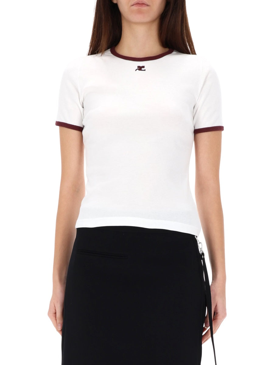 CourrèGes T shirt - White | 6b8ba3fb37195ef180518fb302ba2d57ceab5416