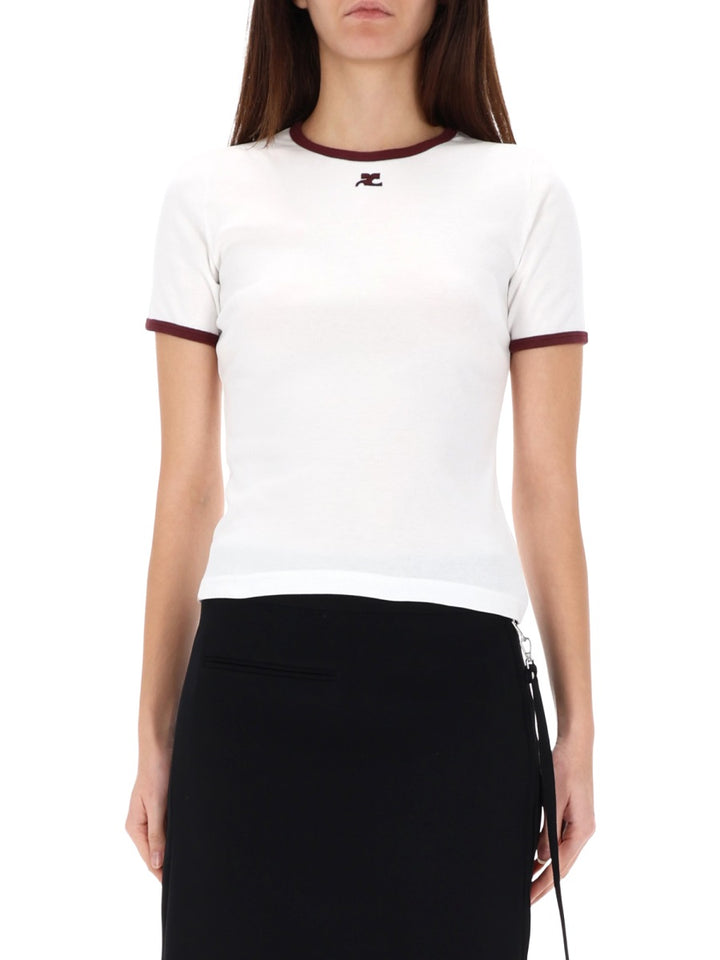 CourrèGes T shirt - White | 6b8ba3fb37195ef180518fb302ba2d57ceab5416