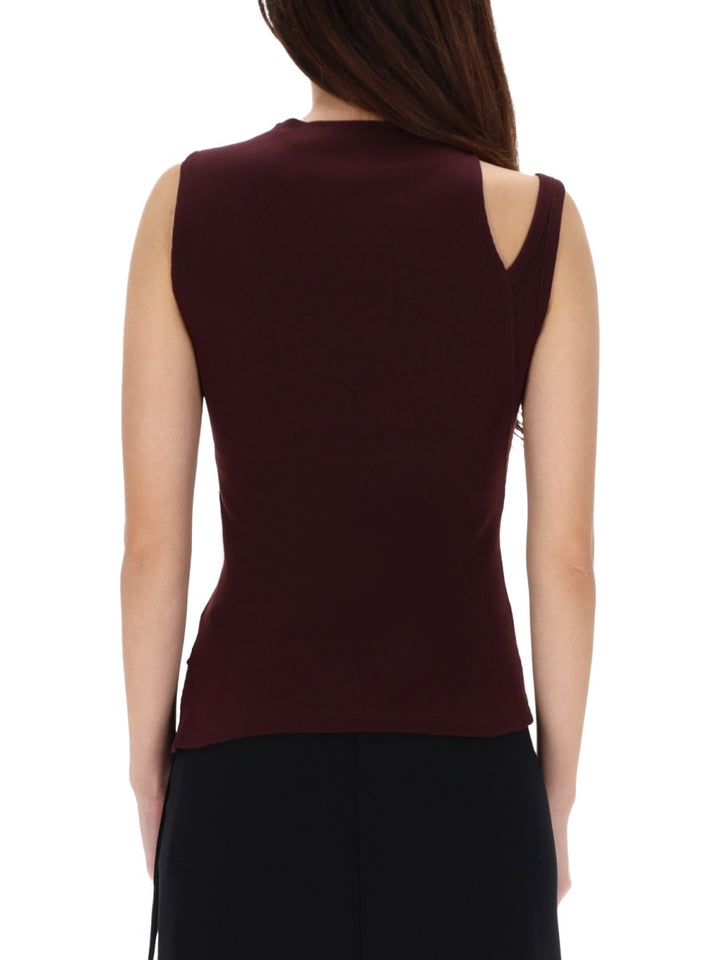 Courrèges Top - Bordeaux | Wanan Luxury