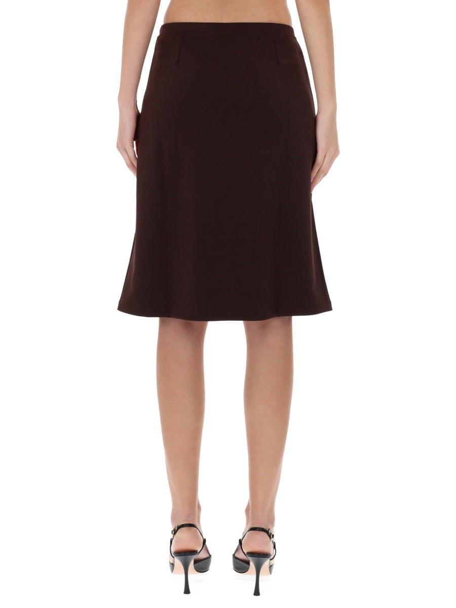 CourrèGes Gonne - Brown | f600583b7325f1a5c267669db92d2dd846ae4fcb