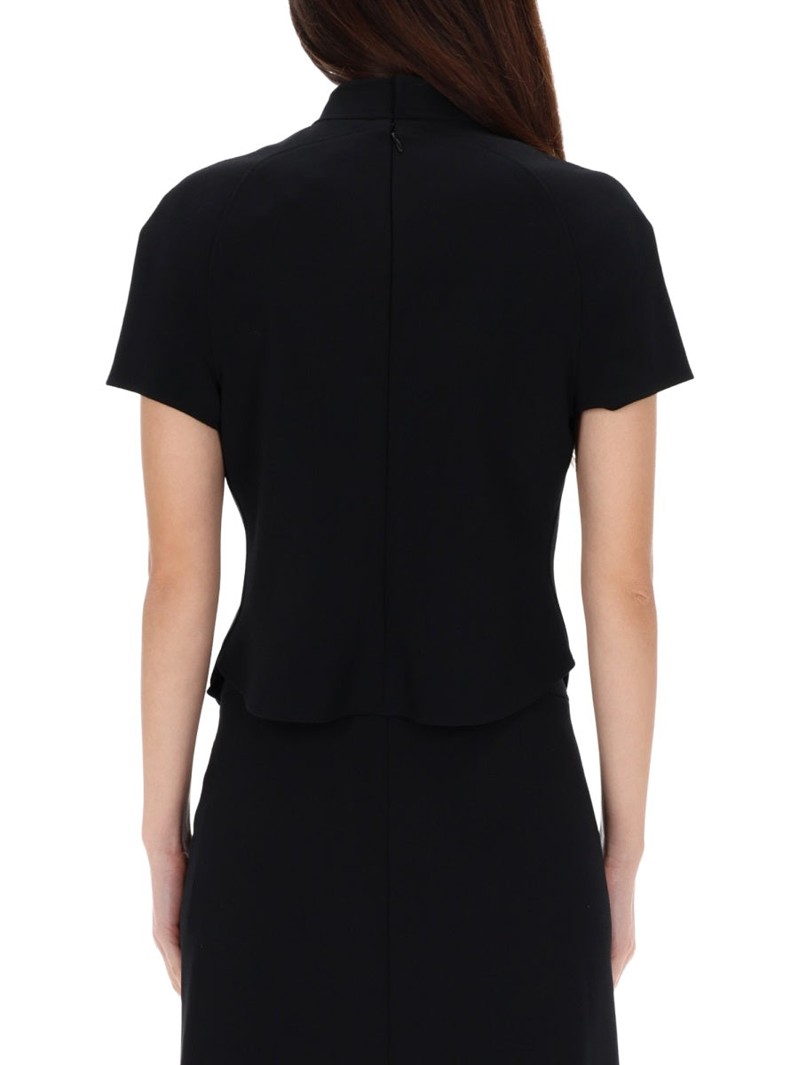 CourrèGes Top - Black | eed9d1327d7c731d379d2b9e80b90b9efe70c8c5