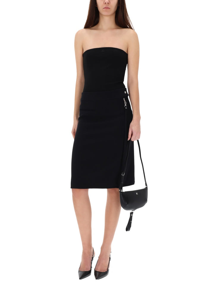 CourrèGes Gonne - Black | 8aa742ea2d1c36cf7898cbaa8608ce2ea744847f