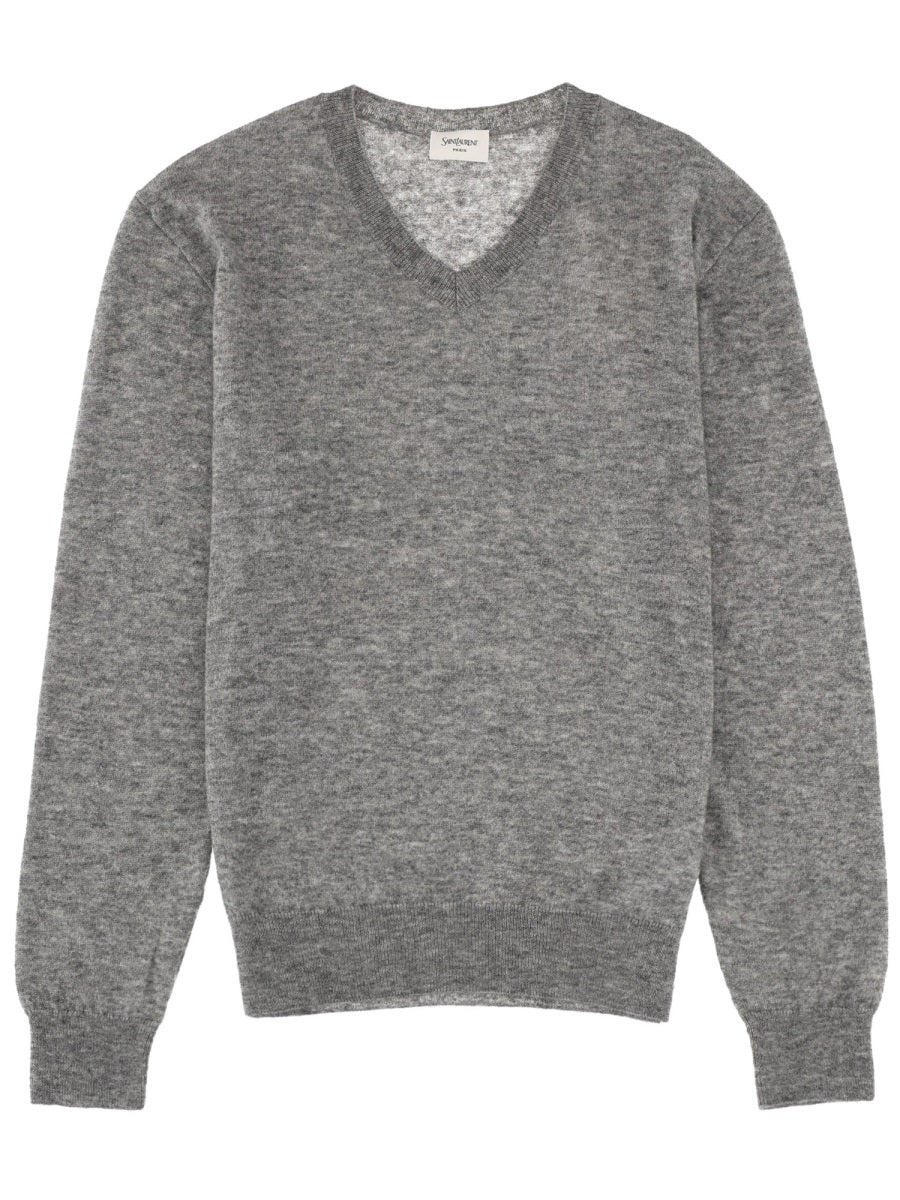 Saint Laurent Maglioni - Grey | 7b752b8617b2ebdf6a4e13c175cdfcf21736faaf
