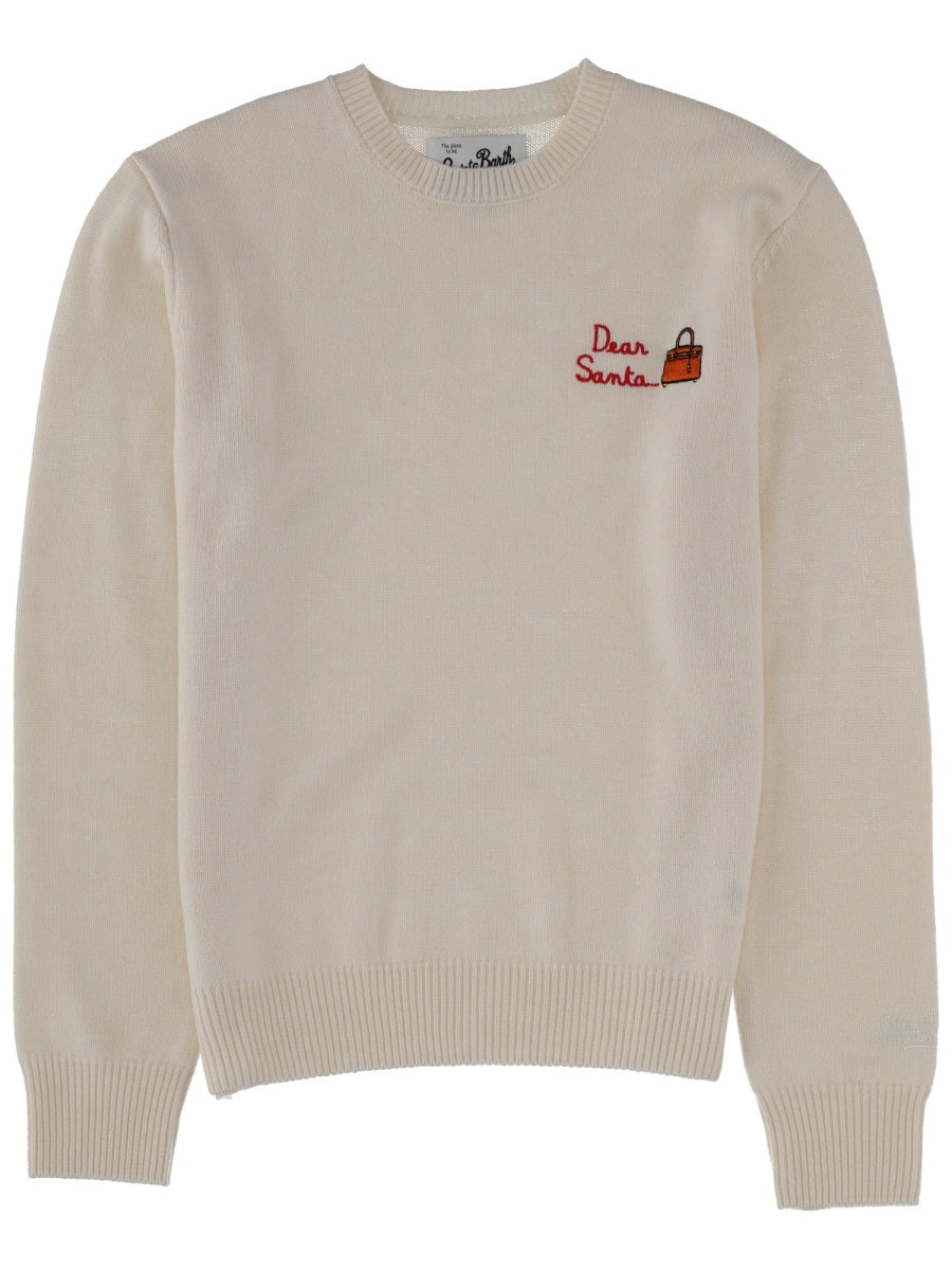 Mc2 Saint Barth Felpe - Ivory | 96993156c02233e364d54db7cf964c163b3ebad5