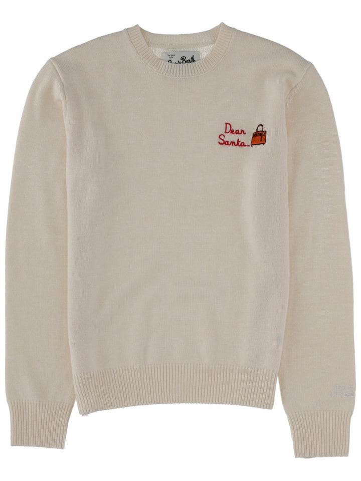 Mc2 Saint Barth Felpe - Ivory | 96993156c02233e364d54db7cf964c163b3ebad5