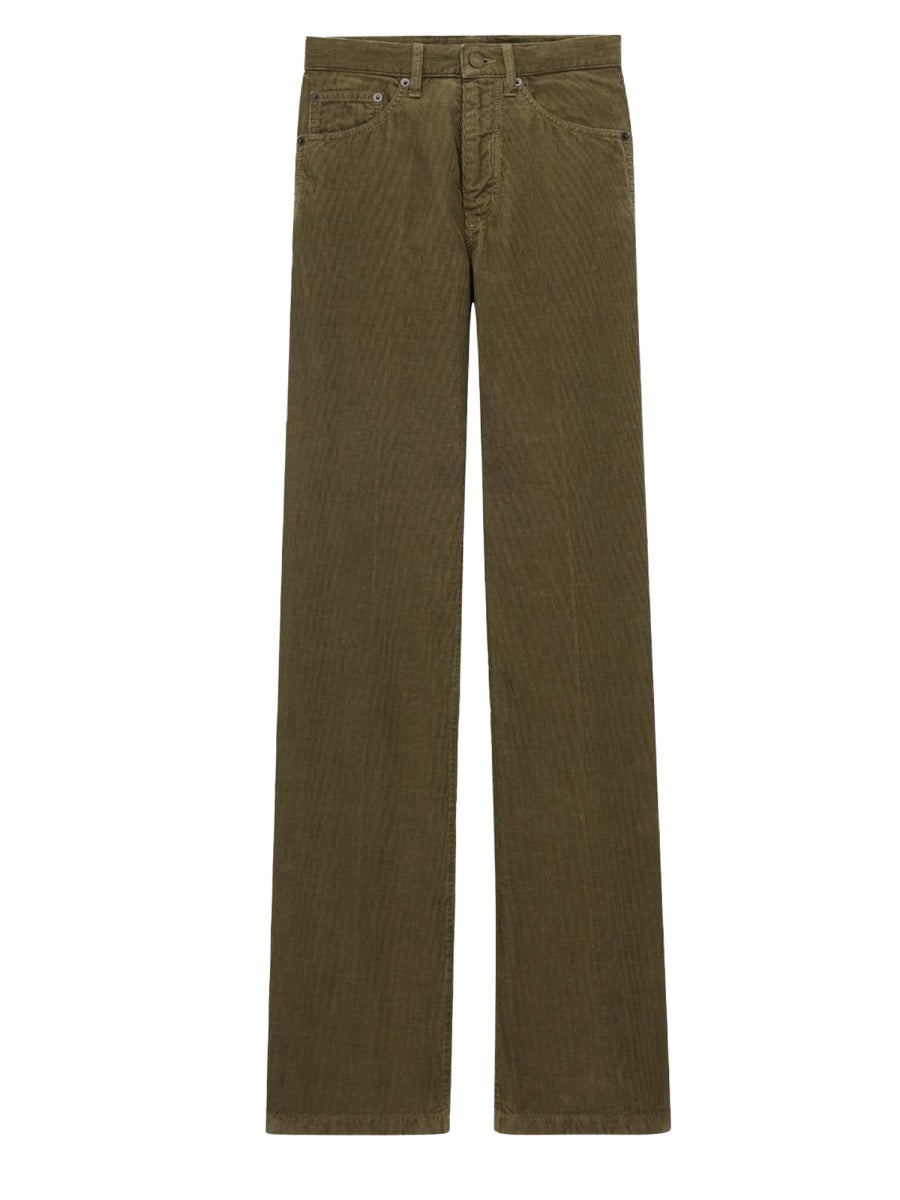 Saint Laurent Pantaloni - Green | bd78fd490344a4706fac38b88529acdb9f939889