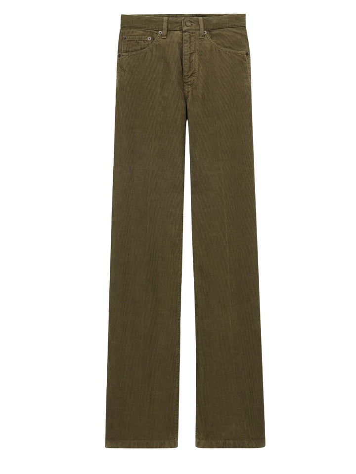 Saint Laurent Pantaloni - Green | bd78fd490344a4706fac38b88529acdb9f939889