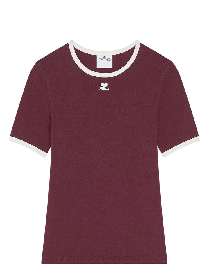 CourrèGes T shirt - Bordeaux | 5cba014847525e3b683f9605a716ba7ab3b019ef
