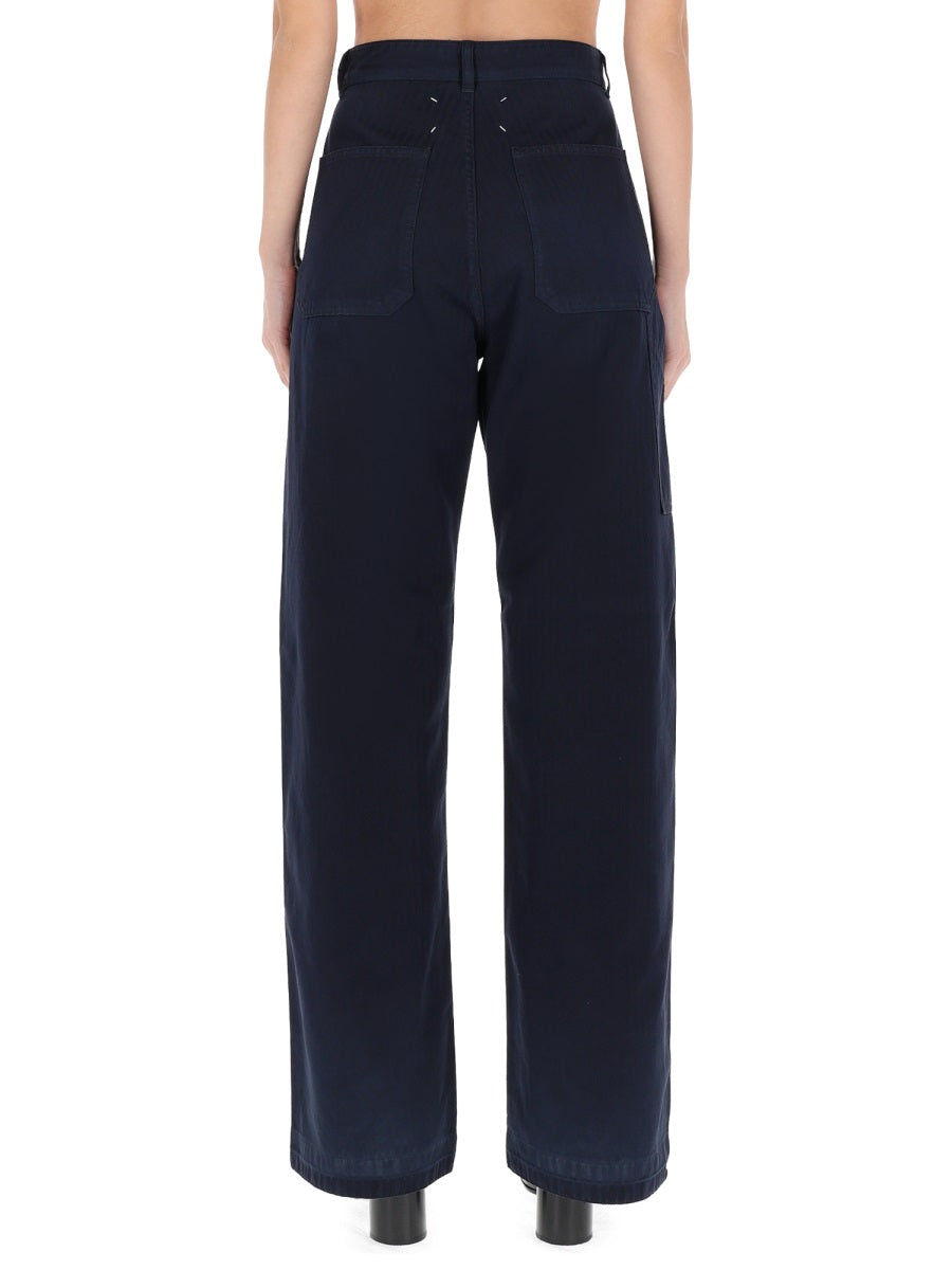 Maison Margiela Jeans - Blue | e4eba494372a39670fbecc071b88ad08a46fabc1